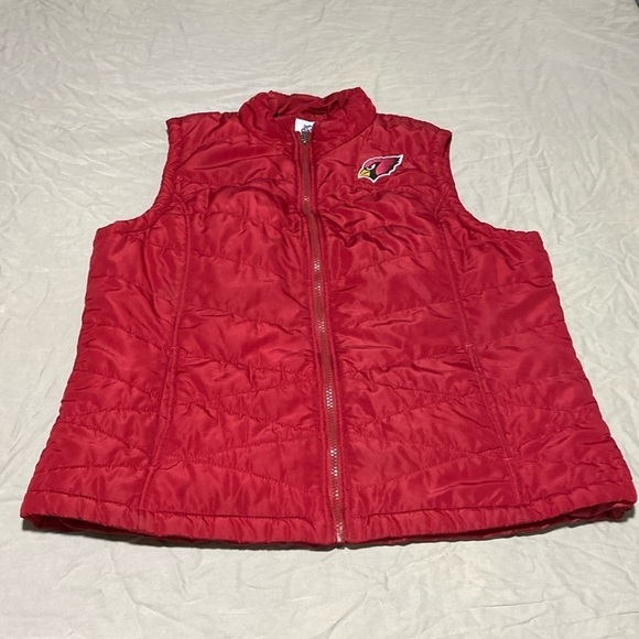 NFL Arizona Cardinals women’s puffy vest size X-Large - Picture 1 of 8